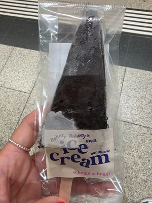 Double chocolate ice cream. at Bakery Bakery - HB in Zurich