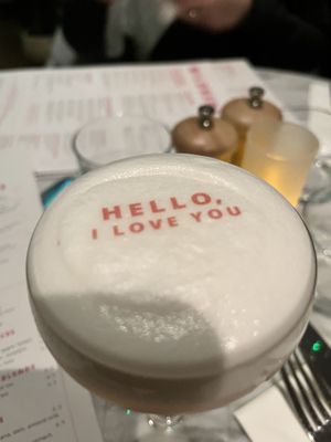 Lychee martini  at Mildreds - Covent Garden in London