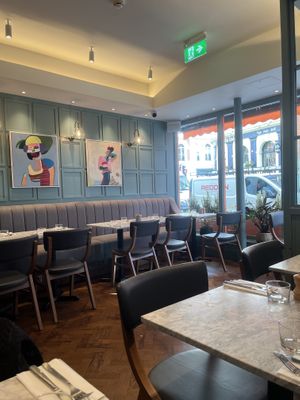 inside  at Mildreds - Covent Garden in London