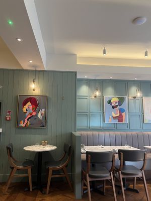 lovely dining room  at Mildreds - Covent Garden in London