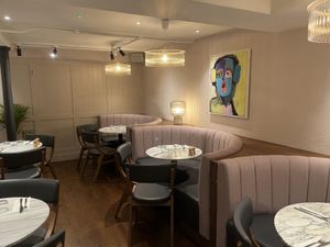 basement seating  at Mildreds - Covent Garden in London