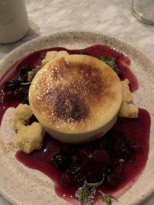 Creme brûlée   at Mildreds - Covent Garden in London