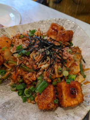 Kimchi fried rice at Mildreds - Covent Garden in London