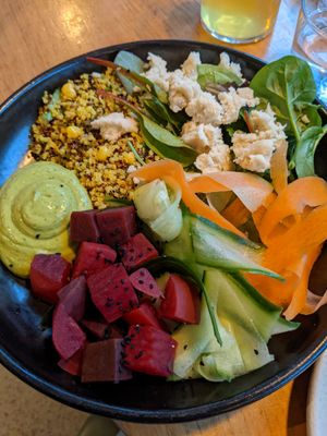 Alma bowl at Mildreds - Covent Garden in London