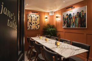 Private dining room at Mildreds - Covent Garden in London