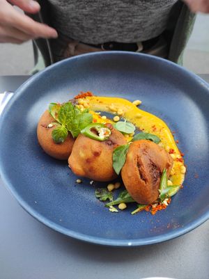 Super pretty, but spicy at Mildreds - Covent Garden in London