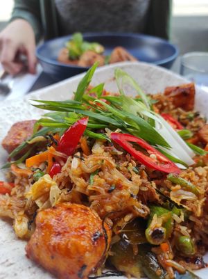 Detail at Mildreds - Covent Garden in London