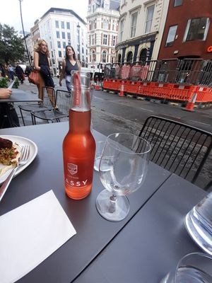 Cider at Mildreds - Covent Garden in London