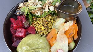 Alma bowl  at Mildreds - Covent Garden in London