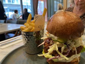 nashville hot chick’n*  at Mildreds - Covent Garden in London