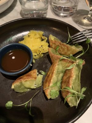 Gyoza  at Mildreds - Covent Garden in London