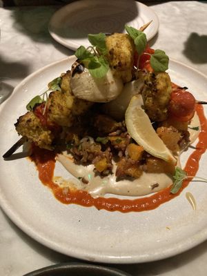 Kebabs  at Mildreds - Covent Garden in London