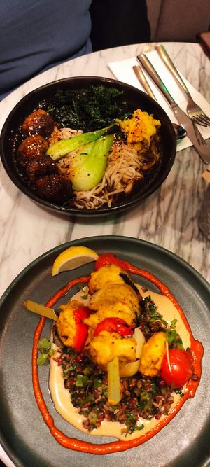 From their menu at Mildreds - Covent Garden in London