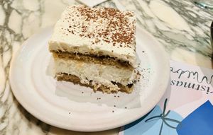 white chocolate tiramisu -perfect’   at Mildreds - Covent Garden in London