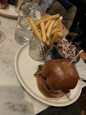Pulled pok 🍔   at Mildreds - Covent Garden in London