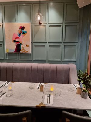 interior at Mildreds - Covent Garden in London