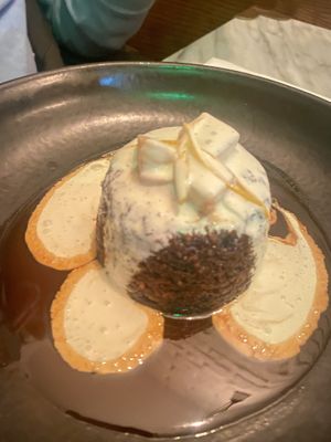 Ginger sticky pudding   at Mildreds - Covent Garden in London