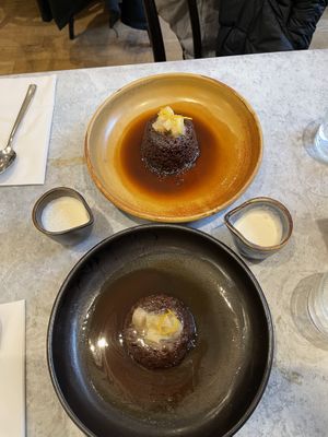 Incredible sticky toffee desert!  at Mildreds - Covent Garden in London