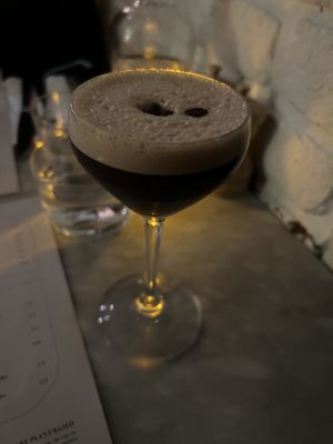 Butterscotch Espresso martini  at Mildreds - Covent Garden in London