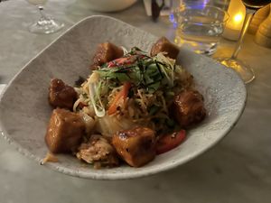 Bokkeumbap was amazing   at Mildreds - Covent Garden in London