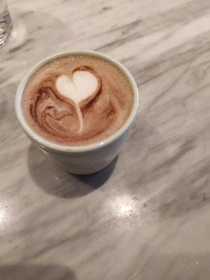 Hot chocolate at Mildreds - Covent Garden in London