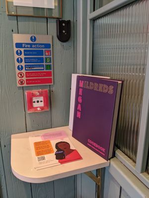 Mildreds' vegan cookbook at Mildreds - Covent Garden in London