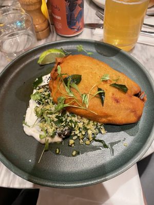 Pakora  at Mildreds - Covent Garden in London