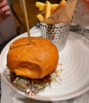 Pulled pork  at Mildreds - Covent Garden in London