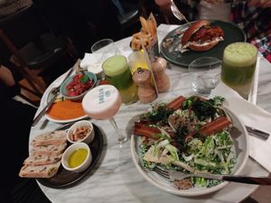 order for three people. nobody left hungry :) at Mildreds - Covent Garden in London