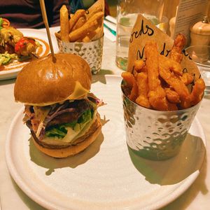 Nashville chicken burger  at Mildreds - Covent Garden in London