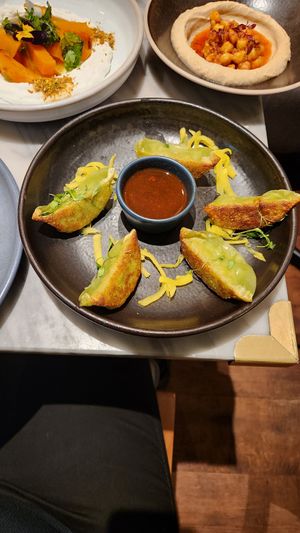 Gyoza at Mildreds - Covent Garden in London