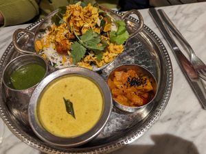 Curry at Mildreds - Covent Garden in London