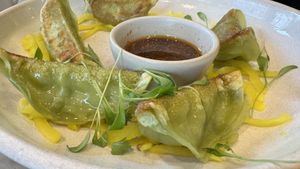 Gyoza  at Mildreds - Covent Garden in London