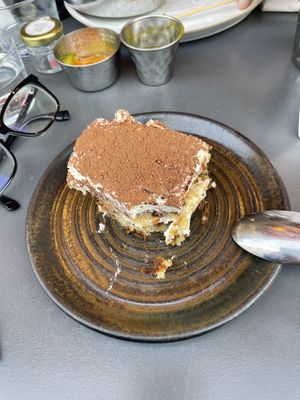 Awesome tiramisu   at Mildreds - Covent Garden in London