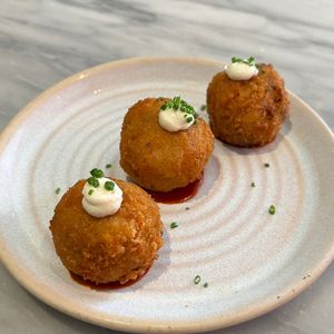 Risotto Balls  at Mildreds - Covent Garden in London