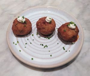 Vegan Arancini Rosso at Mildreds - Covent Garden in London
