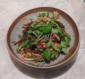 Vegan Shiitake Tempeh Dan Dan Noodles at Mildreds - Covent Garden in London