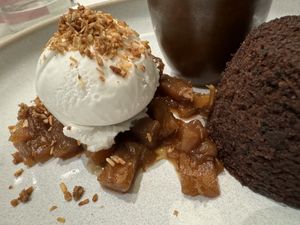 dessert  at Mildreds - Covent Garden in London