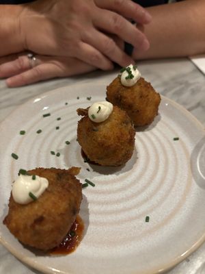Arancini - always amazing   at Mildreds - Covent Garden in London