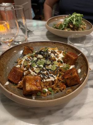 Tofu bokkeumbap  at Mildreds - Covent Garden in London