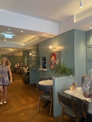 Interior  at Mildreds - Covent Garden in London