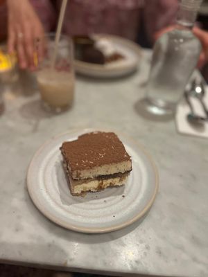 White chocolate tiramisu (£8.50)🇮🇹  at Mildreds - Covent Garden in London
