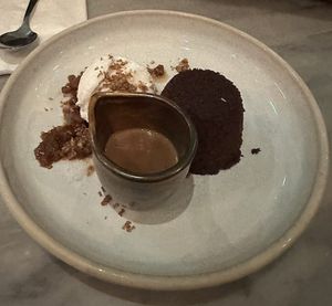 Vegan sticky toffee pudding😍😍  at Mildreds - Covent Garden in London