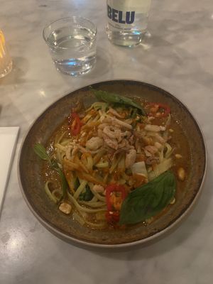 Pineapple som gaeng  at Mildreds - Covent Garden in London