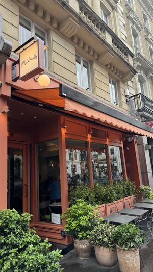 Entrance   at Mildreds - Covent Garden in London