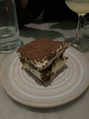 White chocolate tiramisu   at Mildreds - Covent Garden in London