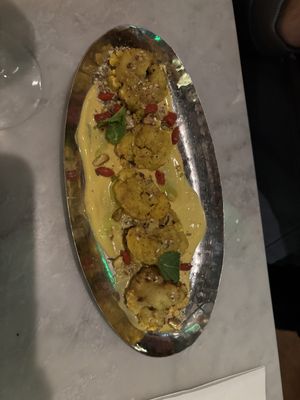  Ras el hanout cauliflower  at Mildreds - Covent Garden in London