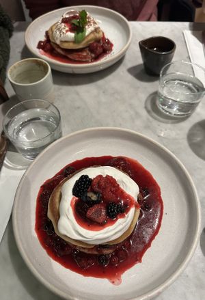 Pancakes!  at Mildreds - Covent Garden in London