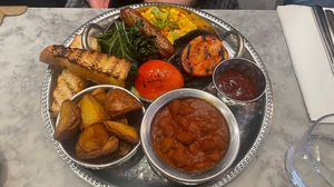 Full english breakfast  at Mildreds - Covent Garden in London