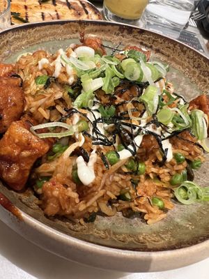 Kimchi rice   at Mildreds - Covent Garden in London